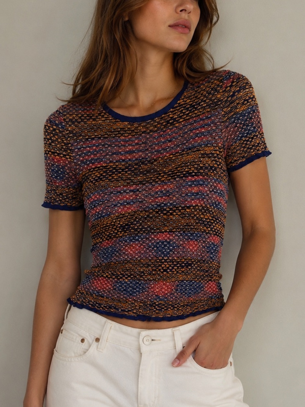 Missoni Vintage Knit Top (Size S)